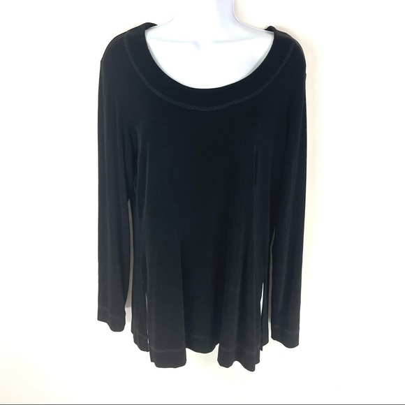 Chicos Women’s Black Top 1 M - Picture 1 of 5